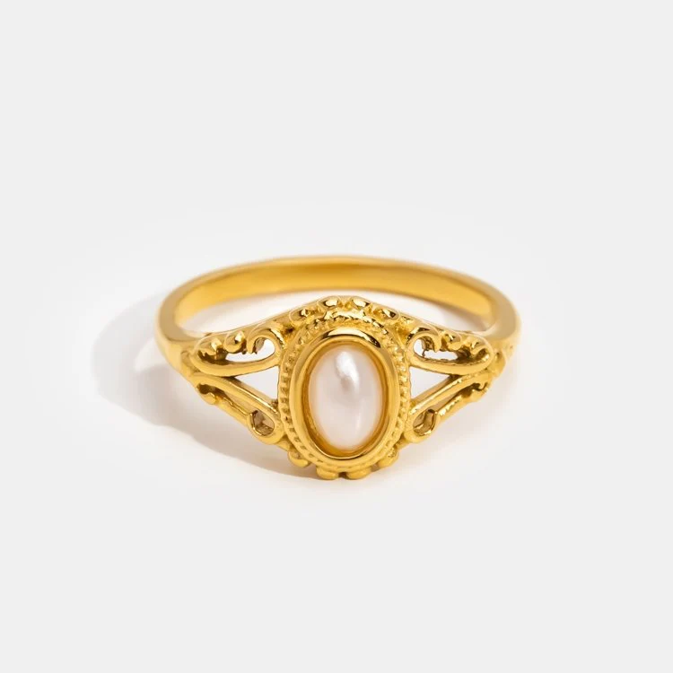 Aitana - Vintage Perlenring - Image 5