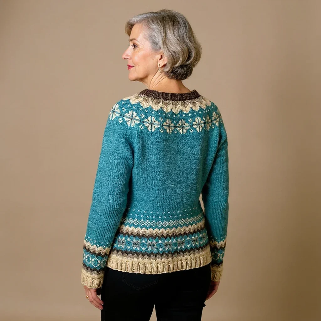 Allaira | Vintage Isländischer Cardigan - Image 2