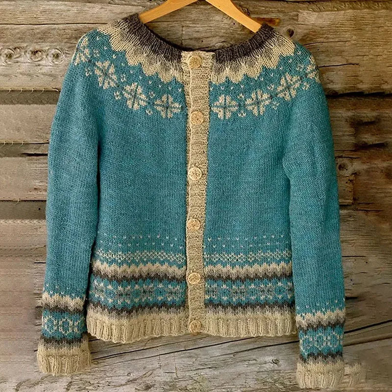 Allaira | Vintage Isländischer Cardigan - Image 3