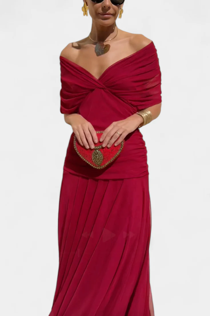 Alondra™ | V-Ausschnitt Langes Floral-Maxikleid - Image 12
