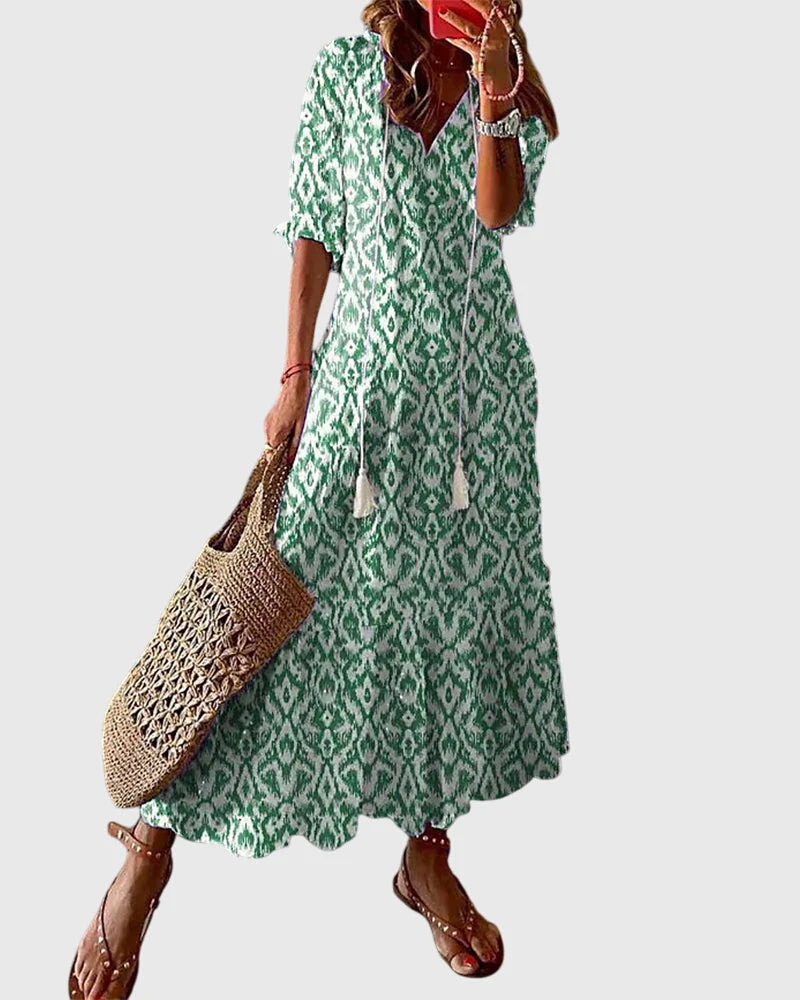 Amalia™ | Retro Bohemian Sommerkleid - Image 2