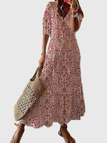 Amalia™ | Retro Bohemian Sommerkleid - Image 4