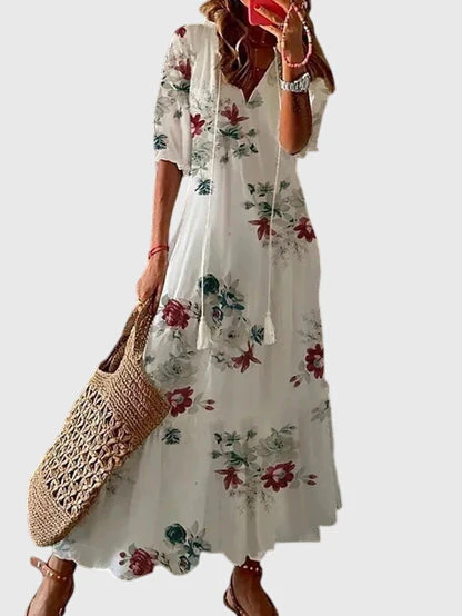 Amalia™ | Retro Bohemian Sommerkleid - Image 6