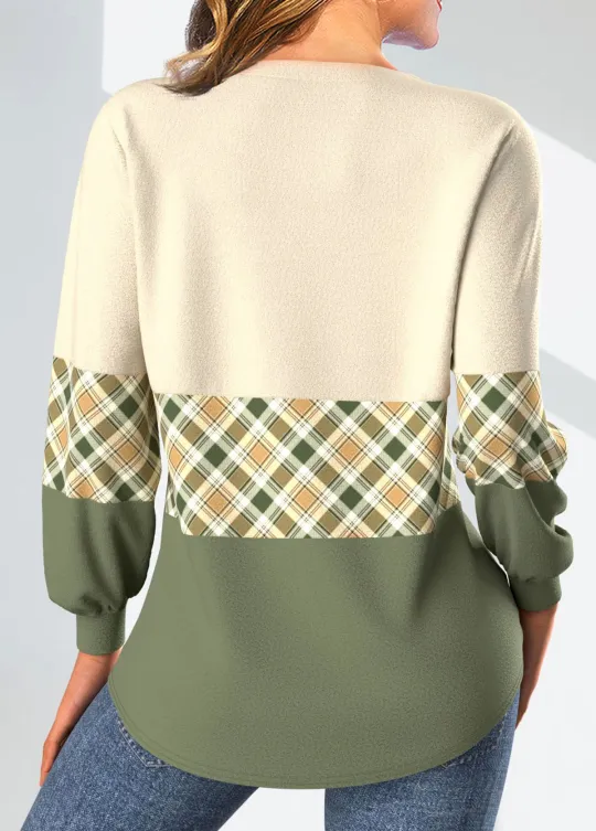 Annelie | Pullover mit Karodetail - Image 3