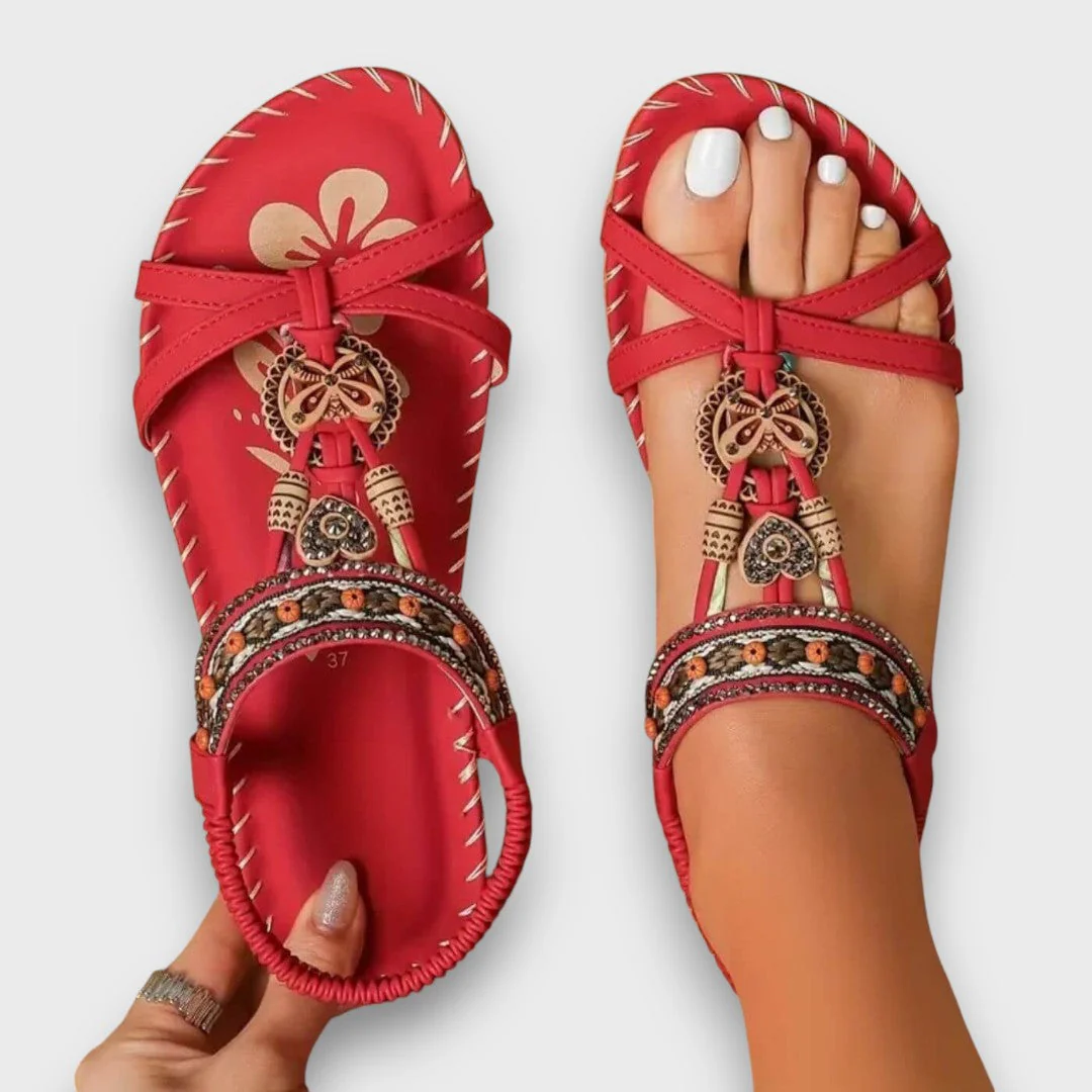 Arlena | Bohemian Sandalen mit orthopädischer Unterstützung - Image 4