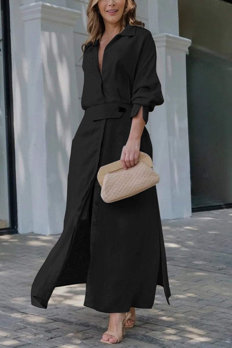 Arwen - Maxikleid mit V-Ausschnitt - Image 4