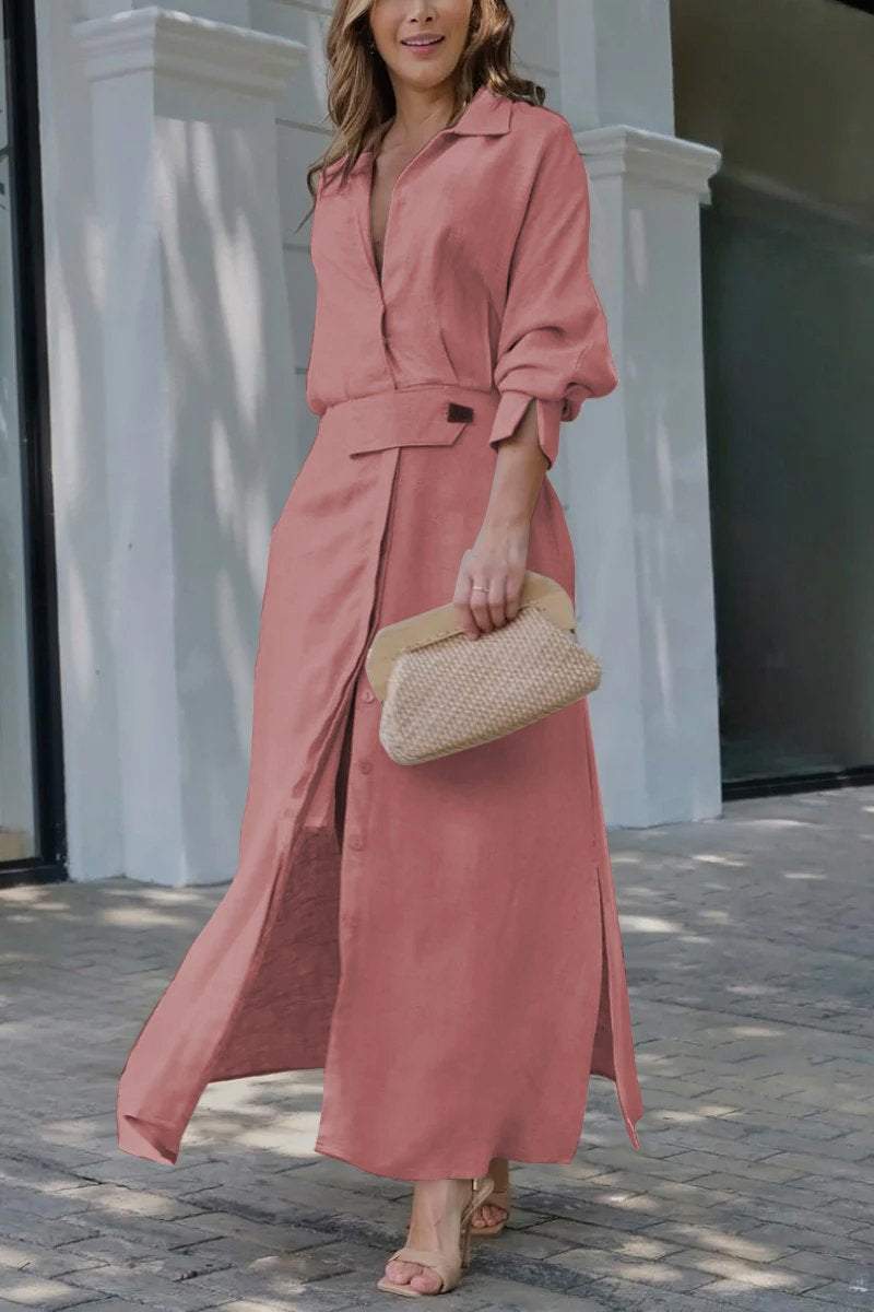 Arwen - Maxikleid mit V-Ausschnitt - Image 7