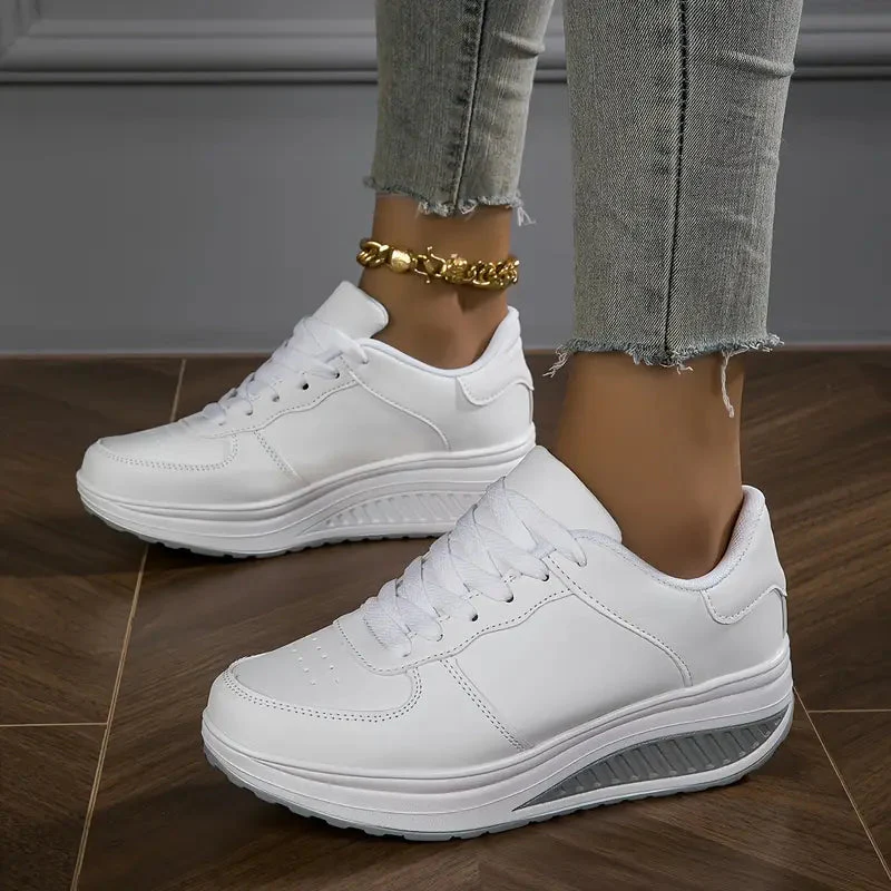 Atmungsaktive Plattform-Sneaker für Damenmode - Image 6