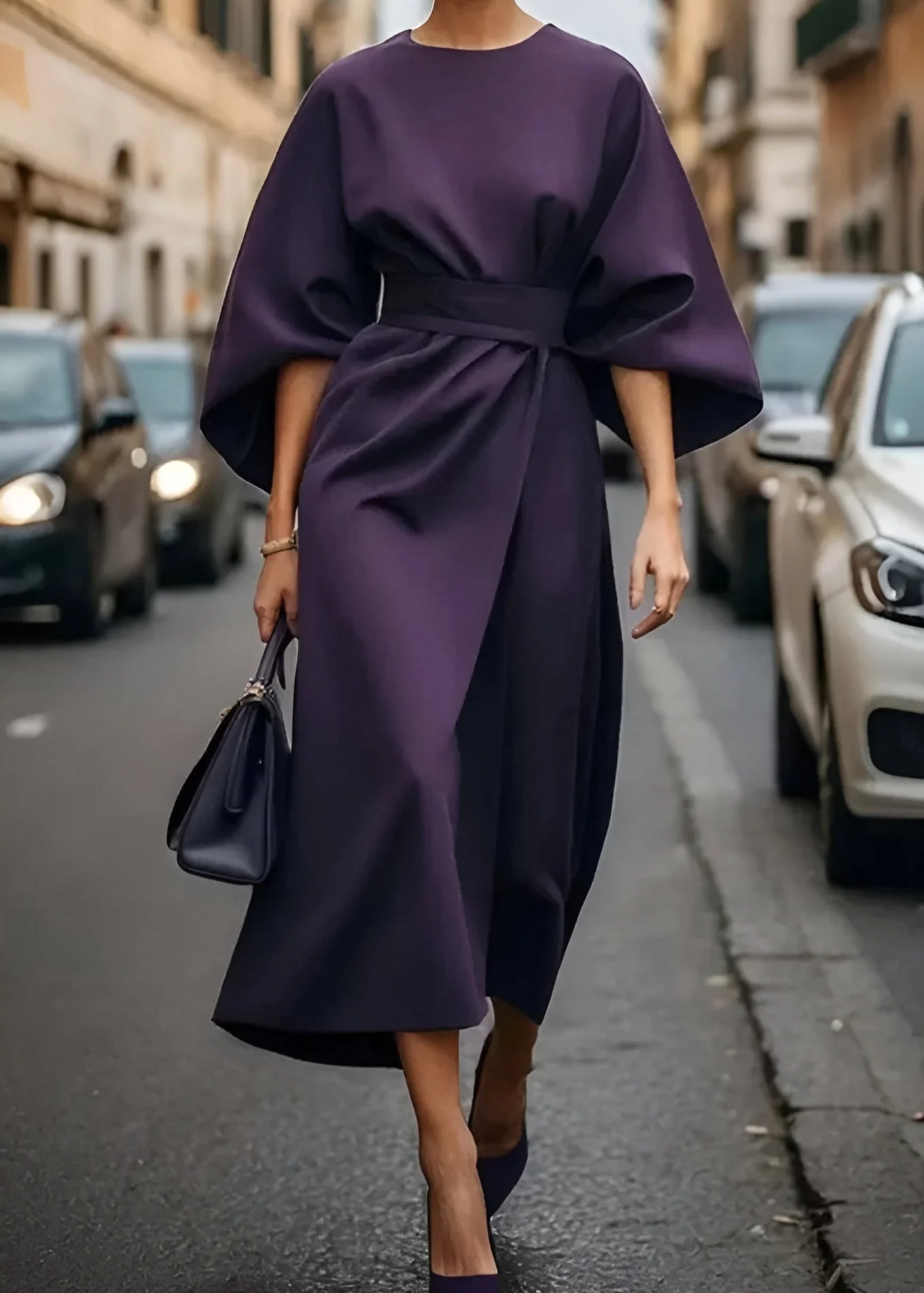 Aurora™ - Fließendes Maxikleid mit Gürtel - Image 5