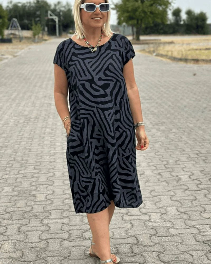 Avanille | Sommerkleid mit Rundhalsausschnitt - Image 4