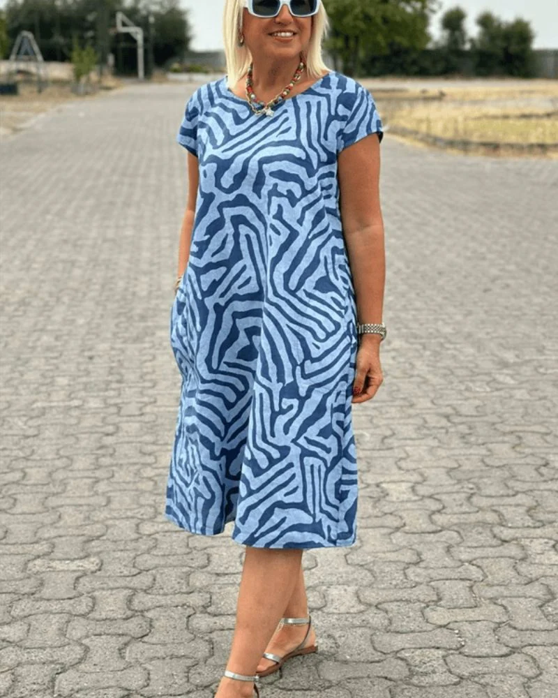 Avanille | Sommerkleid mit Rundhalsausschnitt - Image 6