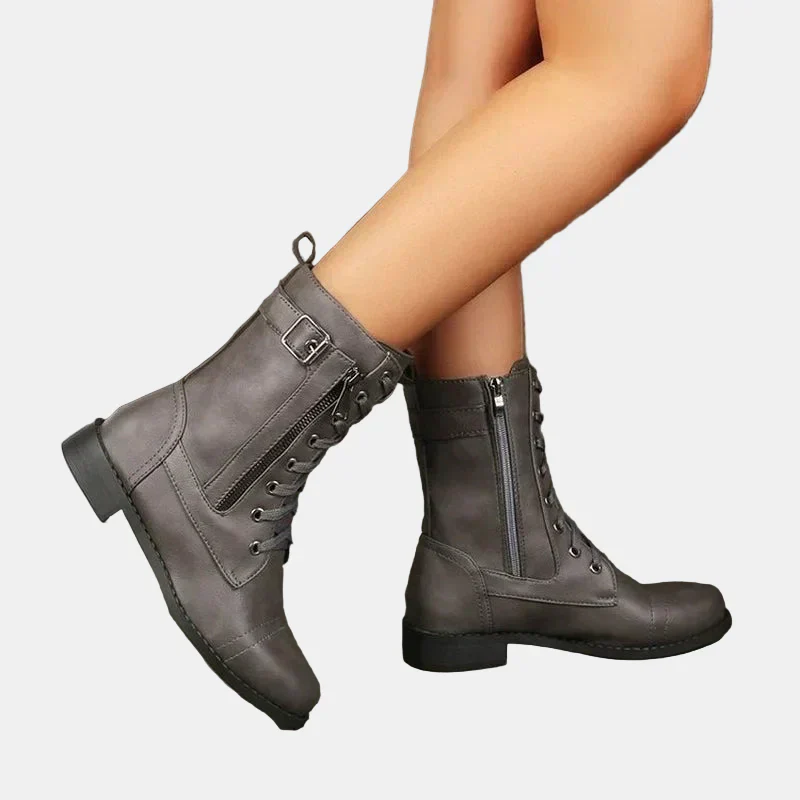 Bailey | Runde Zehen Herbststiefel - Image 3