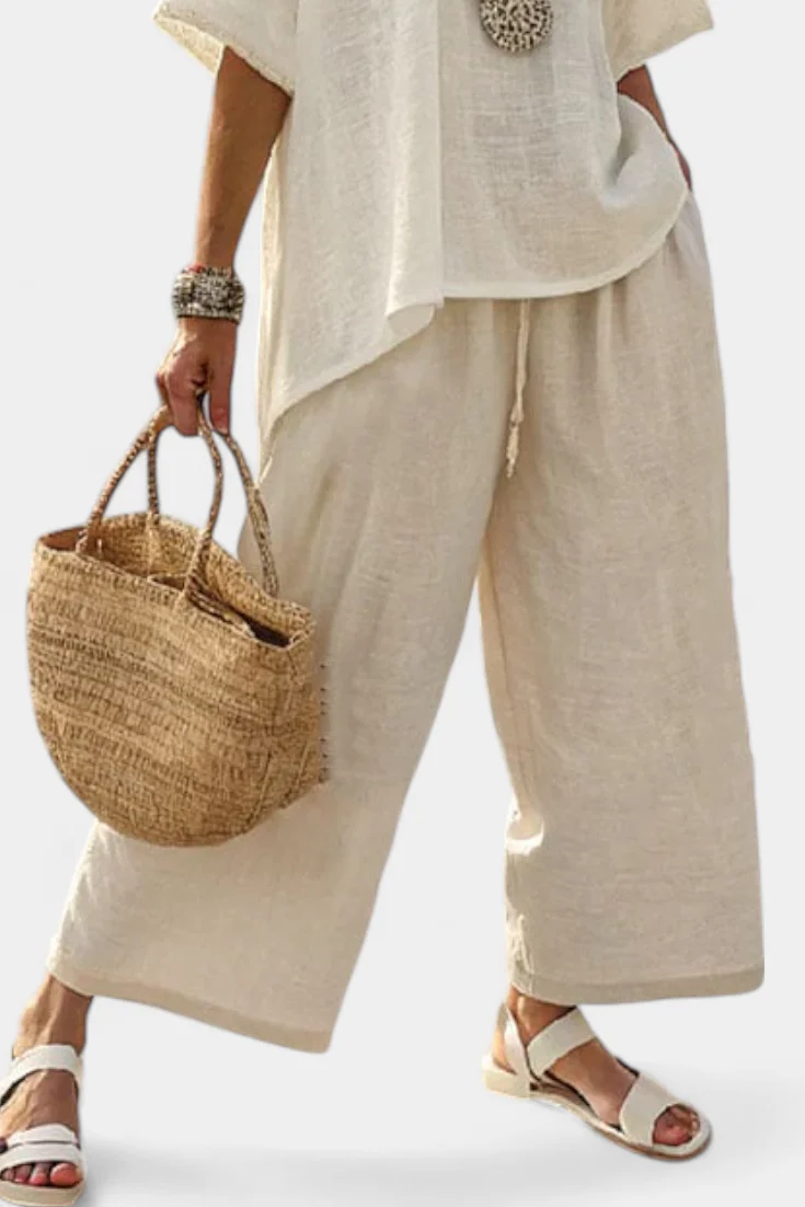Beatrice – bequeme, essentielle Bluse und weite Hose - Image 3