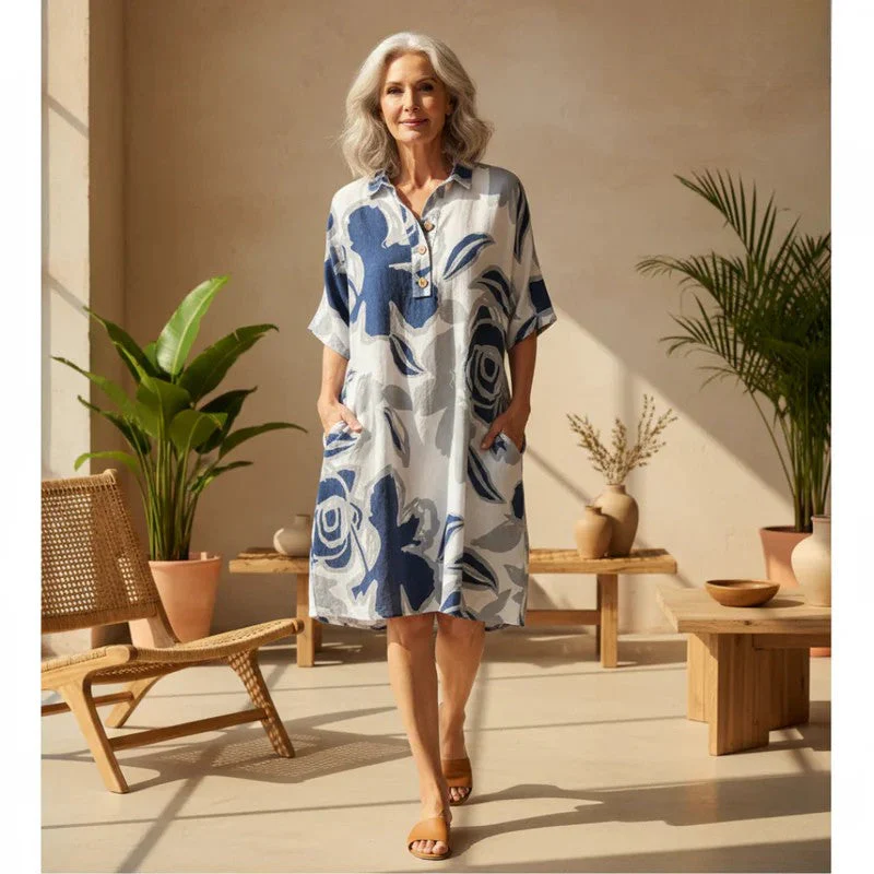 Bianca - Blumenhemdkleid - Image 6