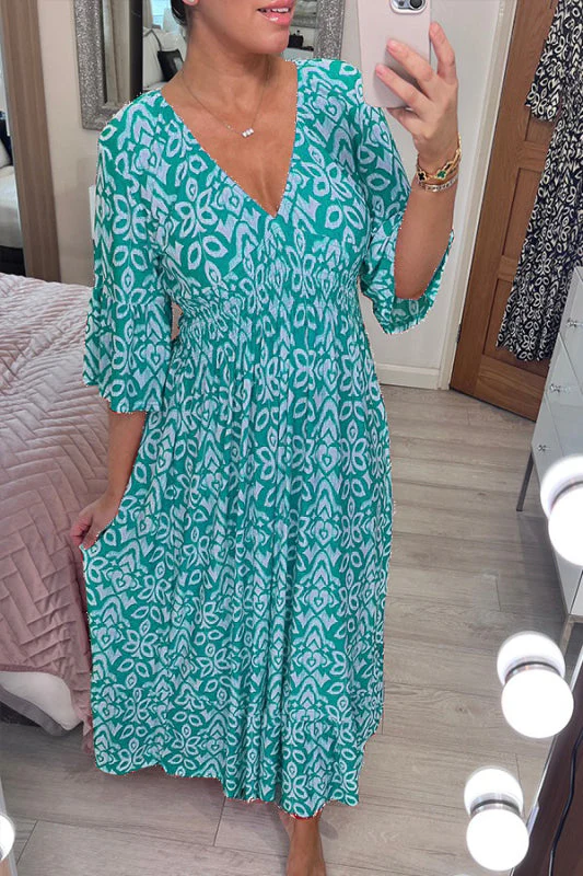 Bohemian Midi-Kleid von Selene - Image 10