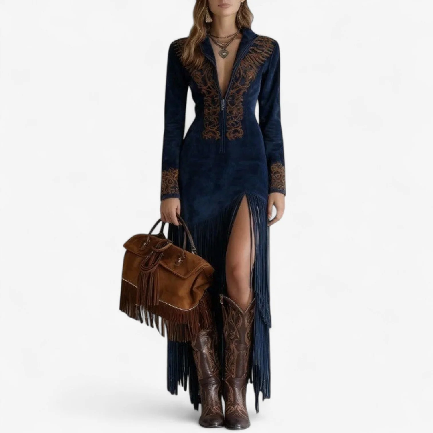 Boisset™ Ethnische Robe - Image 4