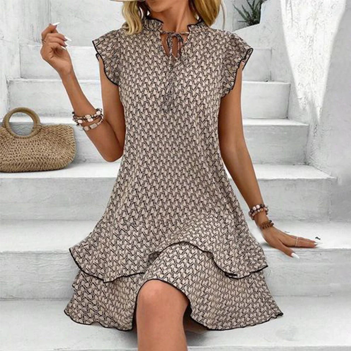Bonnie - Klassisches Elegantes Kleid - Image 3