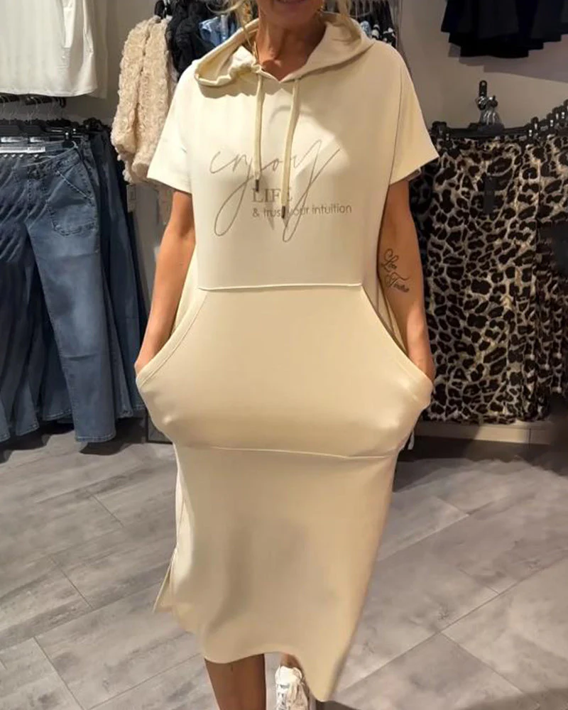 Bridget - Lässiges Hoodie-Kleid - Image 18
