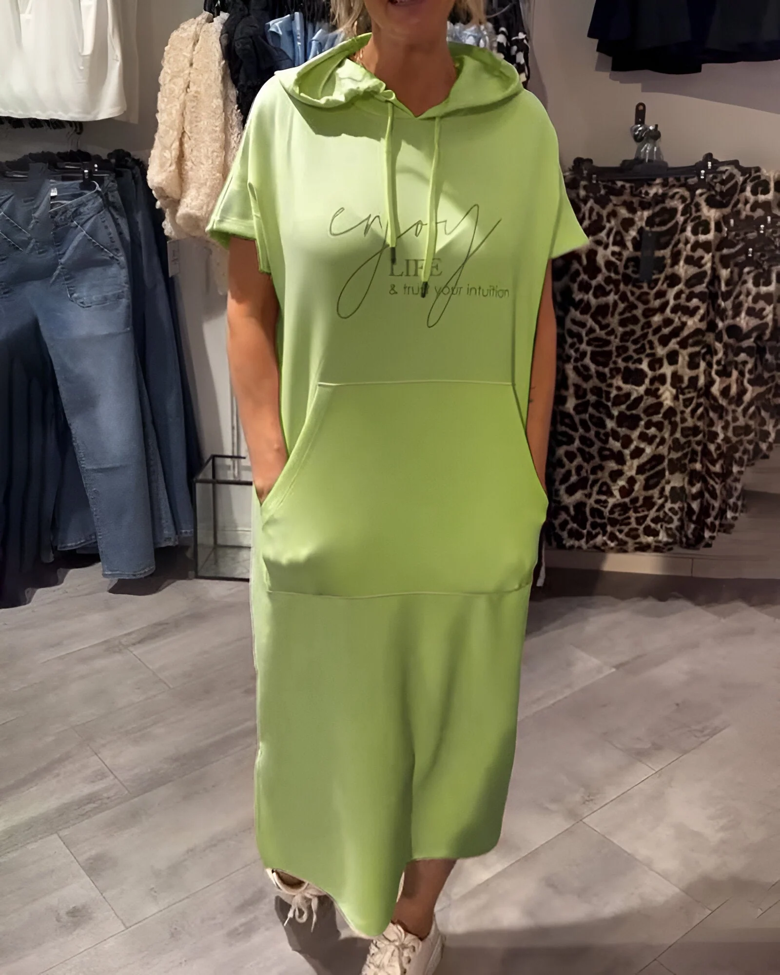 Bridget - Lässiges Hoodie-Kleid - Image 26