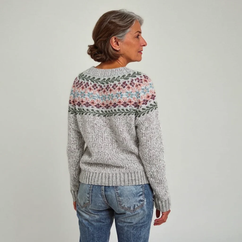 Bridget | Vintage Isländischer Pullover - Image 2