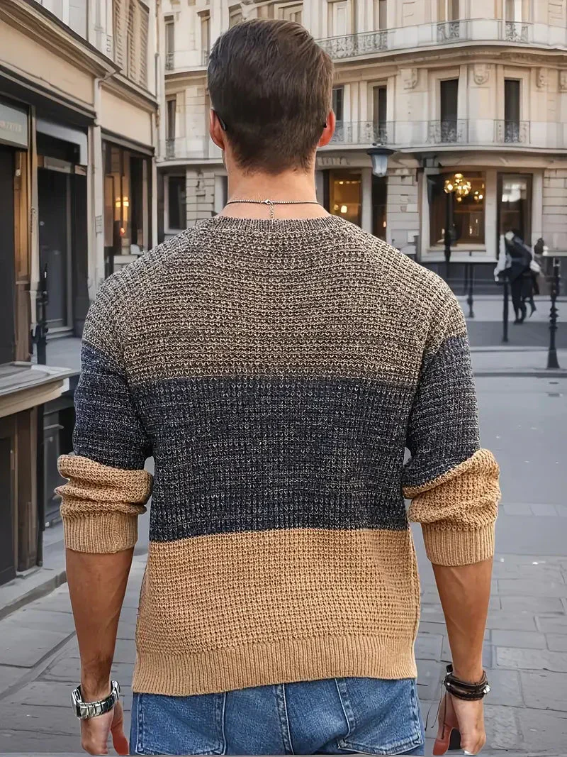 Brit & Boho™️ | Der Orion Geometrische Strickpullover - Image 9
