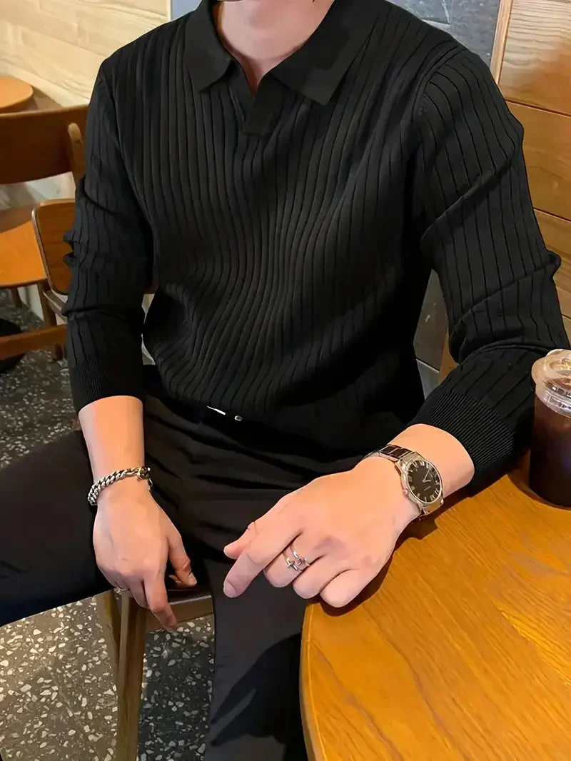 Brit & Boho™️ | Geripptes Strickpullover-Shirt - Image 7