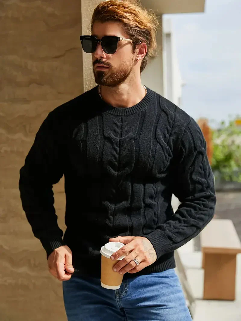 Brit & Boho™️ | Graphica Geo Strickpullover - Image 13