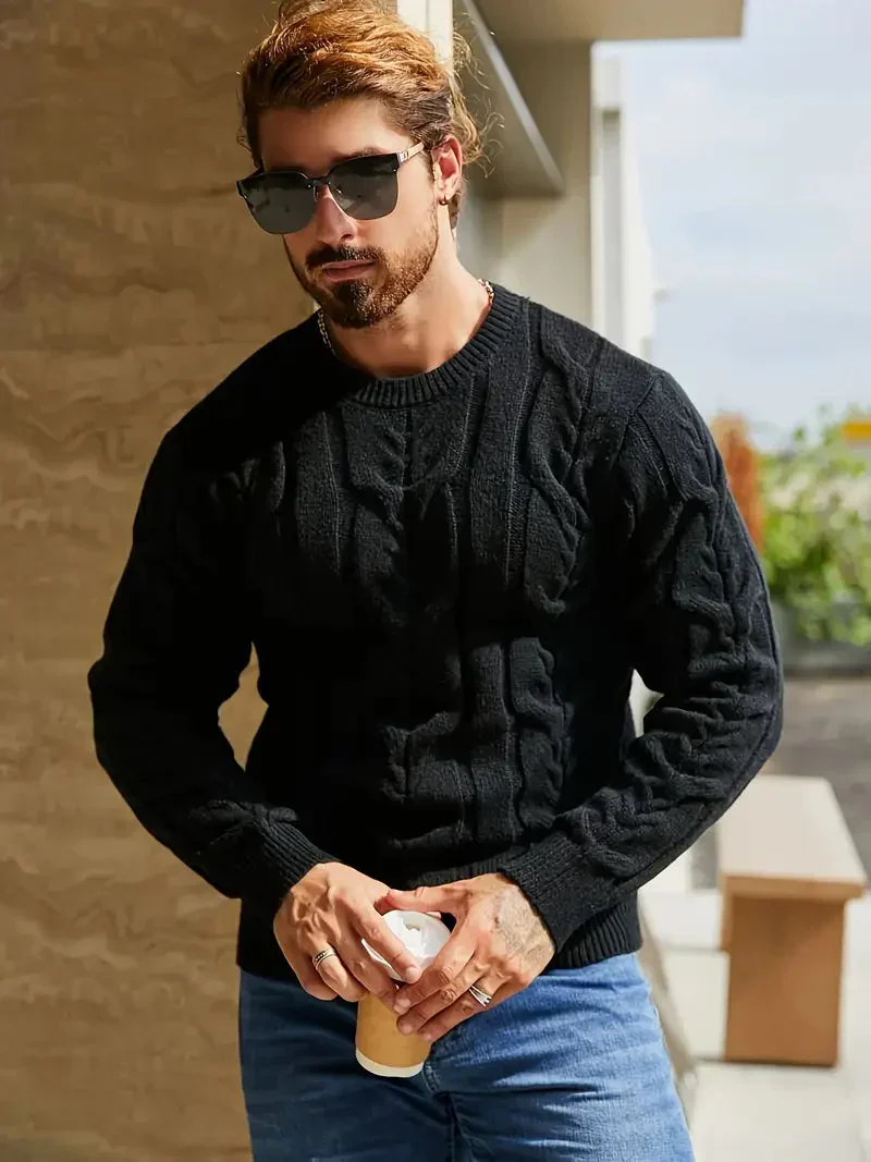Brit & Boho™️ | Graphica Geo Strickpullover - Image 16