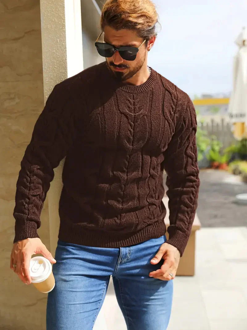 Brit & Boho™️ | Graphica Geo Strickpullover - Image 2