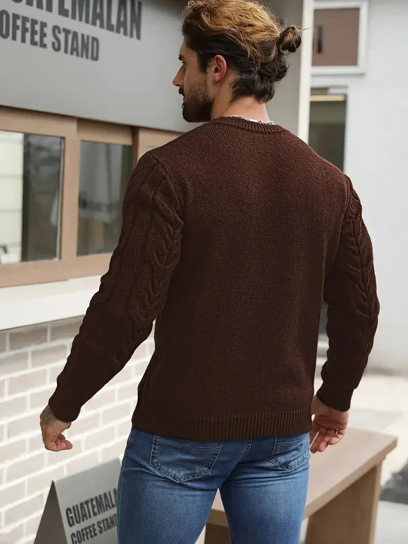 Brit & Boho™️ | Graphica Geo Strickpullover - Image 3