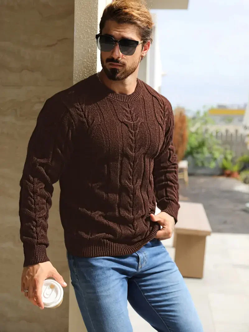 Brit & Boho™️ | Graphica Geo Strickpullover - Image 4