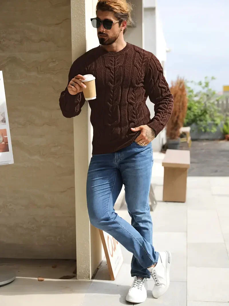 Brit & Boho™️ | Graphica Geo Strickpullover - Image 7