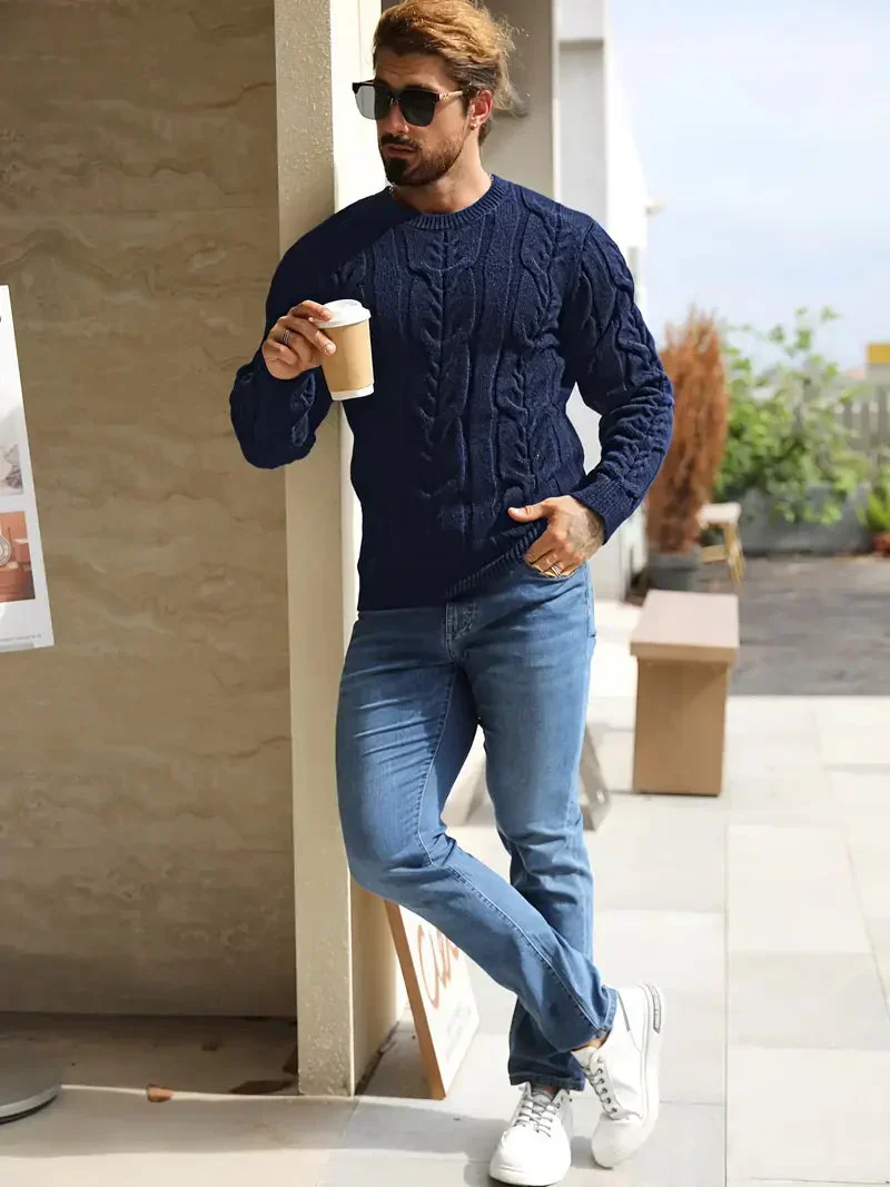 Brit & Boho™️ | Graphica Geo Strickpullover - Image 8