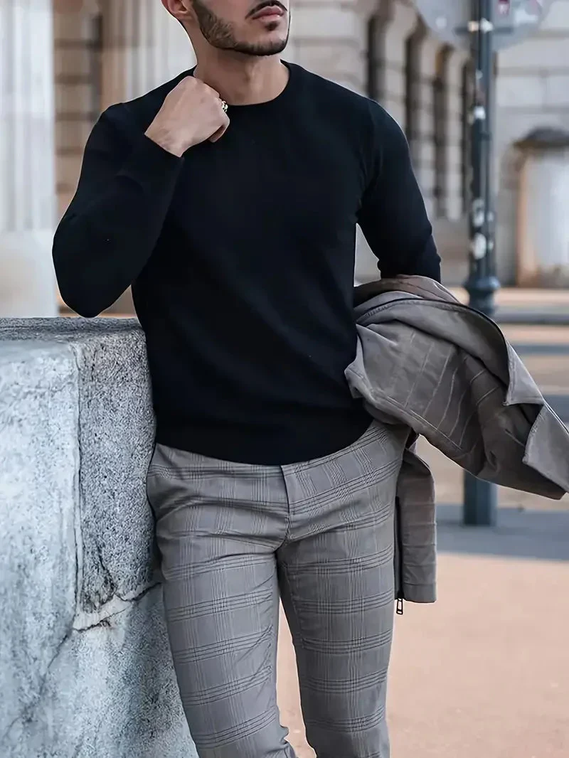 Brit & Boho™️ | Oliver Essential Strickpullover - Image 3
