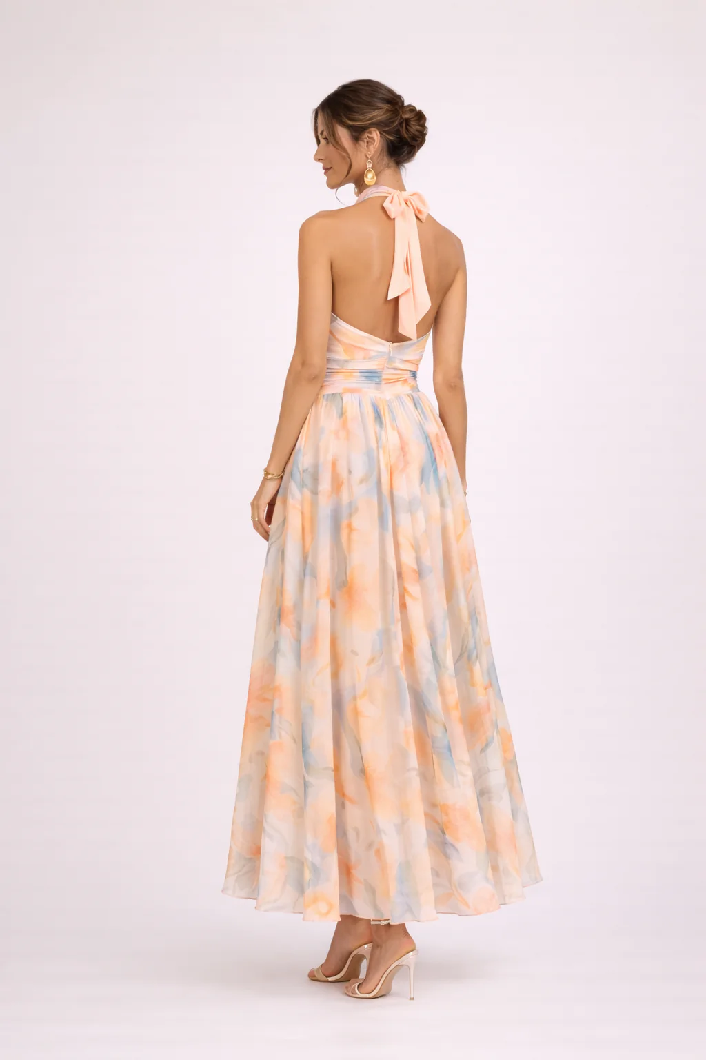 CAMILLE - Aquarell Halterkleid - Image 2