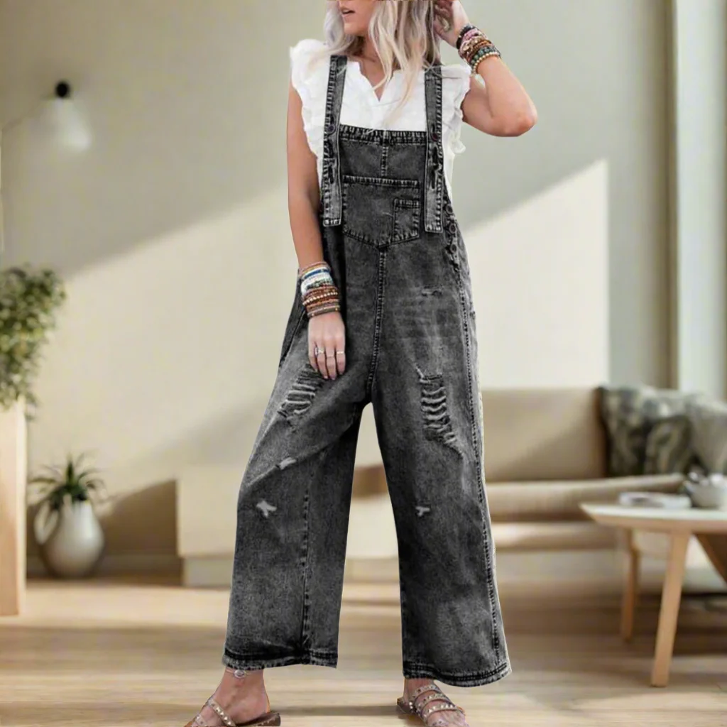 CARMELITA™ Verstellbarer Jumpsuit | Vintage Look Damen Outfit - Image 3