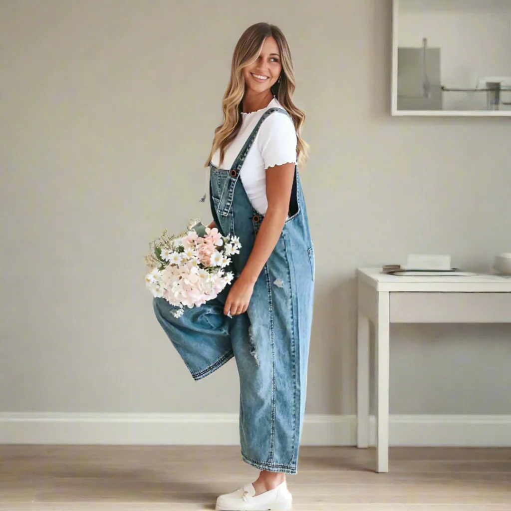 CARMELITA™ Verstellbarer Jumpsuit | Vintage Look Damen Outfit - Image 6