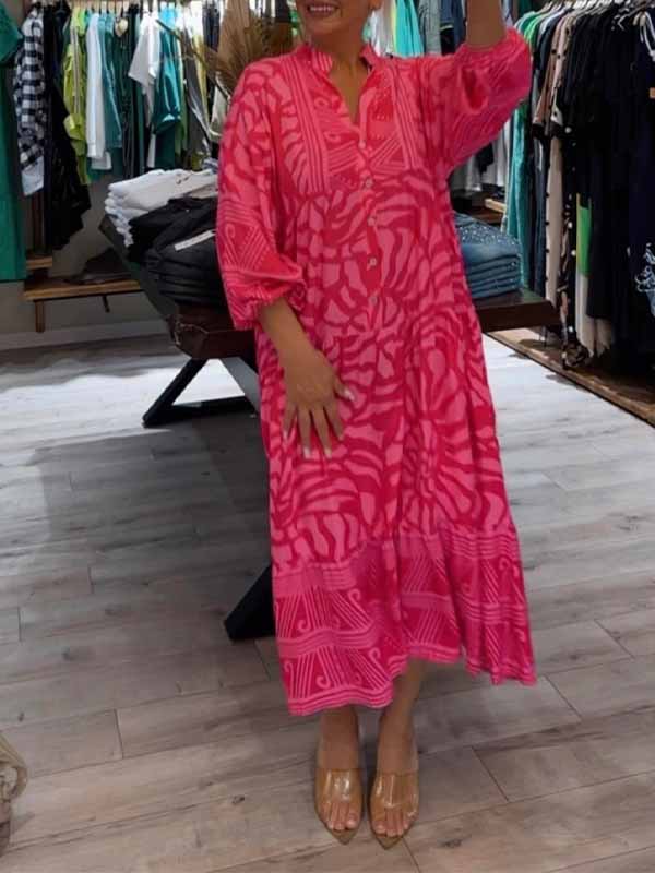 Carmilla - Lebhaftes Bedrucktes Kleid - Image 6