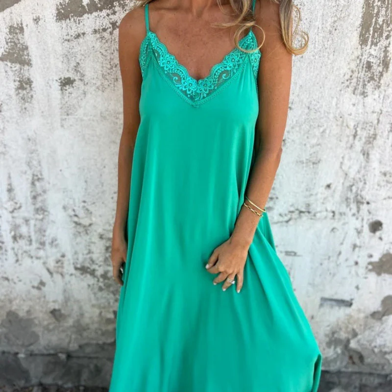 Carolina - Elegantes ärmelloses Kleid - Image 3