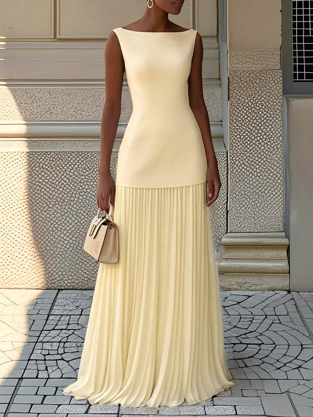 Celeste | Plissiertes Maxikleid - Image 5