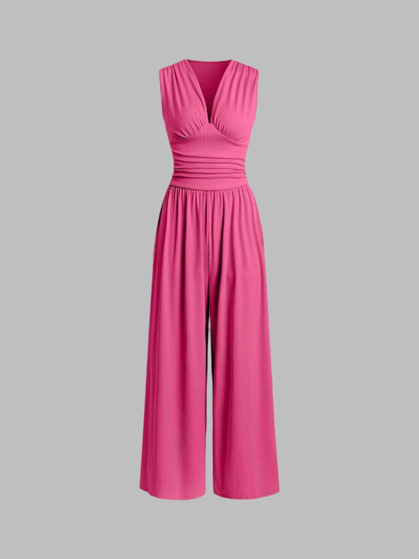 CHARITY – Stilvoller ärmelloser Jumpsuit mit weitem Bein - Image 6
