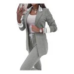 COZYSET Damen Entspanntes Zweiteiliges Outfit - Image 13