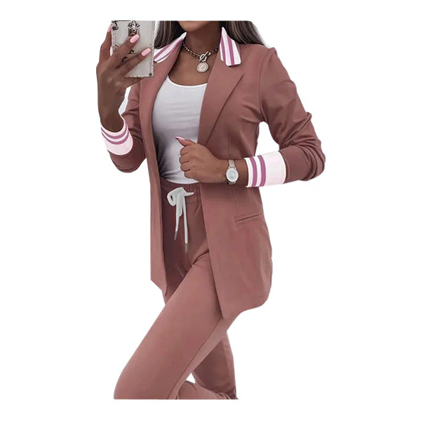 COZYSET Damen Entspanntes Zweiteiliges Outfit - Image 4