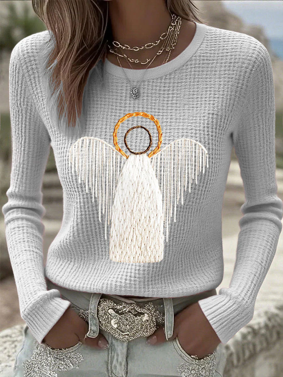 Damen Weihnachts Jesus Krippe Tops - Image 6