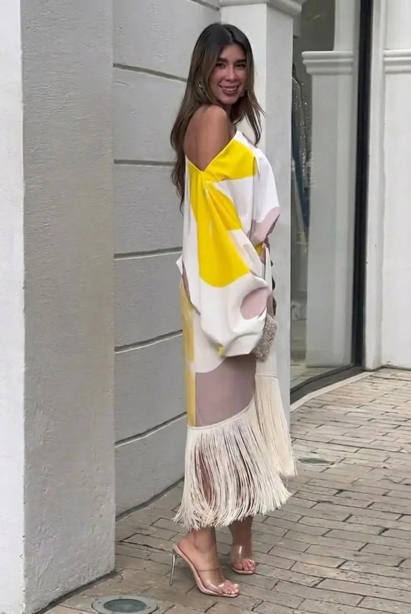Daniela | Zweiteiliges Set mit Fransen - Image 3