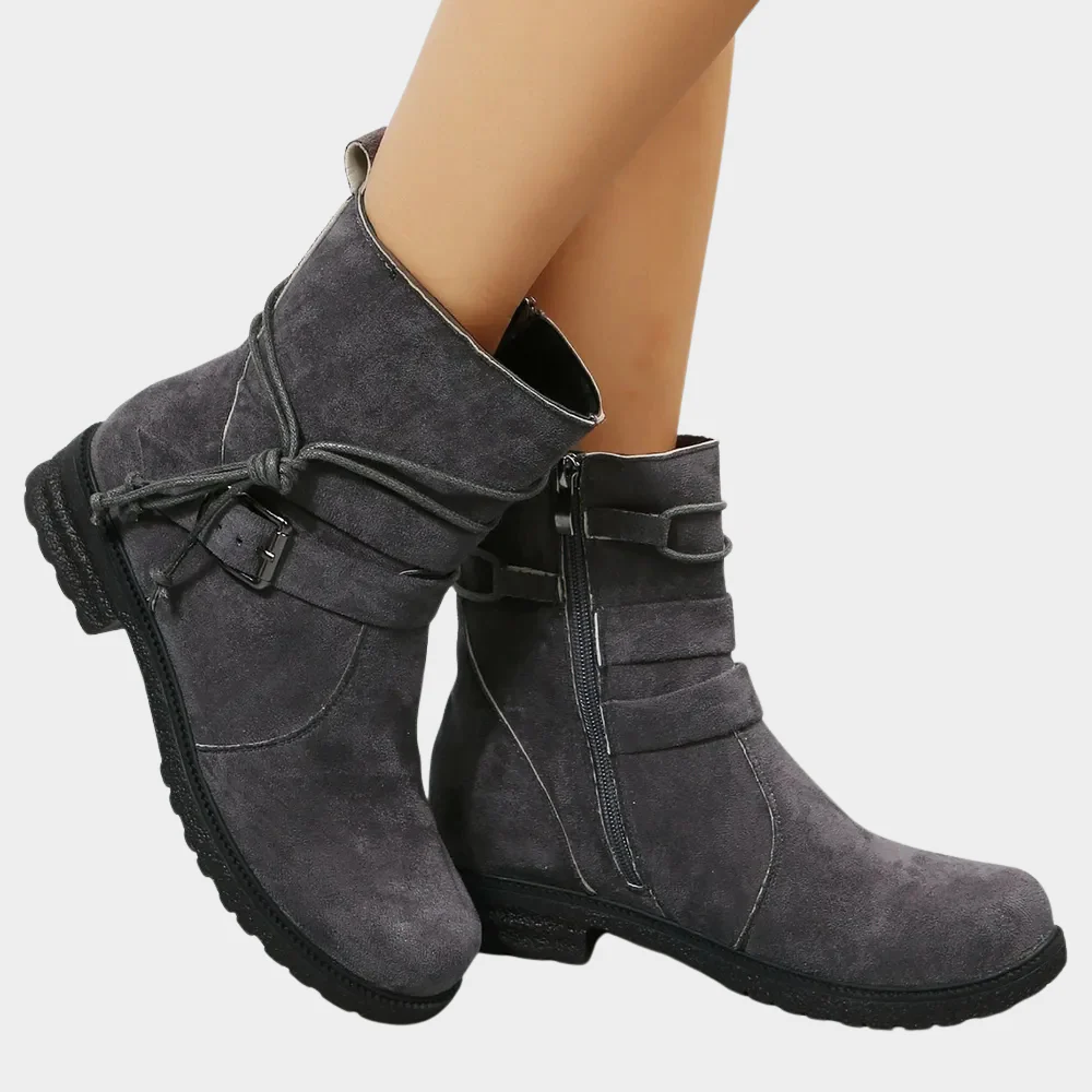 Delaney | Niedrige Absatz Stiefeletten - Image 10