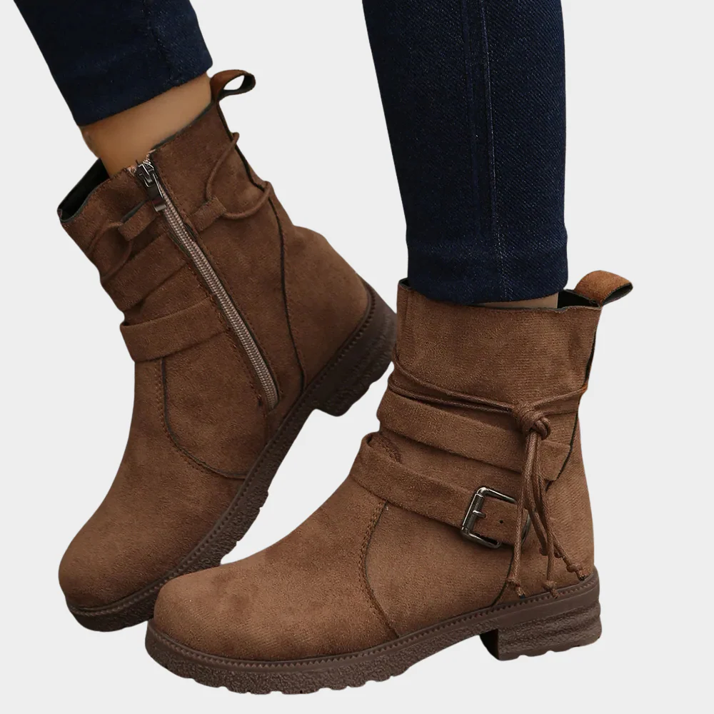 Delaney | Niedrige Absatz Stiefeletten - Image 2