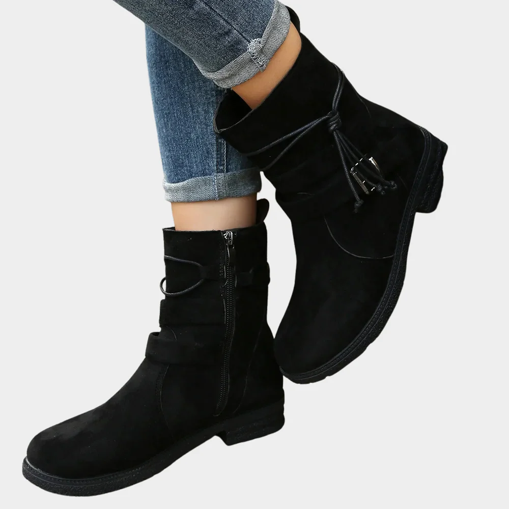 Delaney | Niedrige Absatz Stiefeletten - Image 6