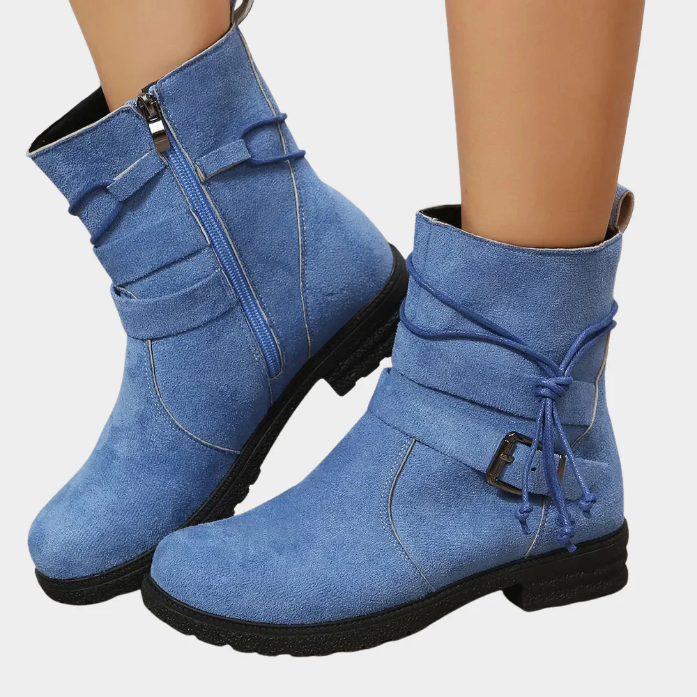 Delaney | Niedrige Absatz Stiefeletten - Image 9