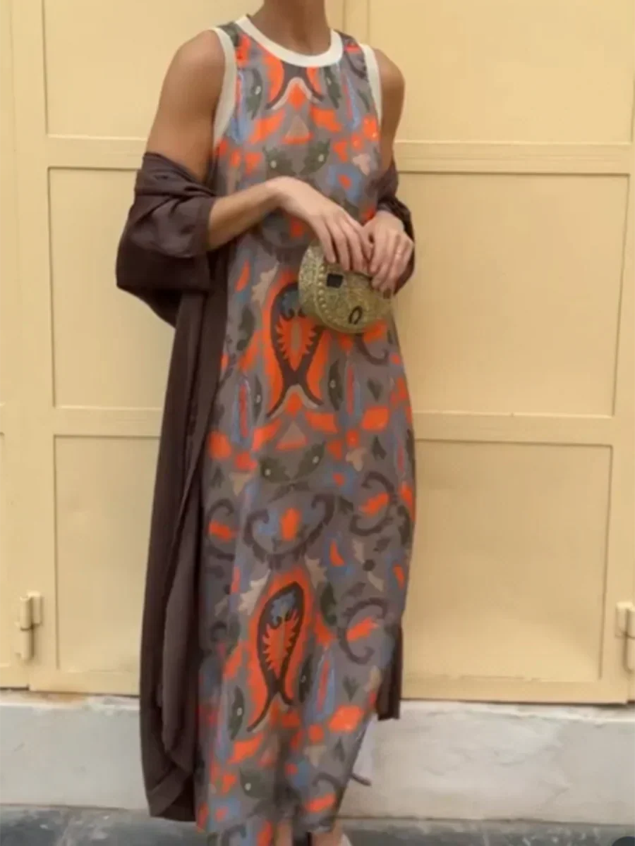 Delly - Bohemian Stil Zweiteiliges Kleid - Image 2